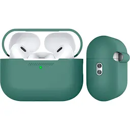 Чохол AhaStyle Colorful Silicone Case для AirPods Pro 2 Midnight Green [CP-187-2-C-PG] [133839] - мініатюра 2