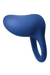 Віброкільце для пар NS Novelties INYA Regal Blue силіконове ерекційне кільце, водозахист, акумулятор