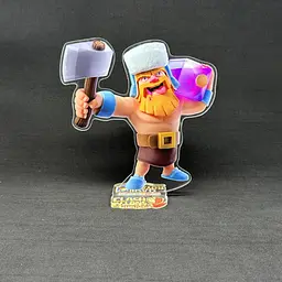Акрилова колекційна фігурка Clash of Clans, Clash Royale Дроворуб 15 см - мініатюра 2
