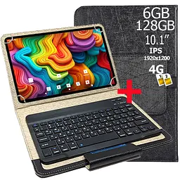 Планшет-телефон Hoozo Neo Tab 10 LTE 6GB/128GB DUAL SIM 10.1" IPS FULL HD 1920x1200 Grey + Чохол із Bluetooth клавіатурою - мініатюра 2