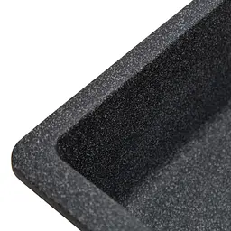 Кухонна мийка Romzha Mira U-160 Grafit RO43414, Графит - мініатюра 4