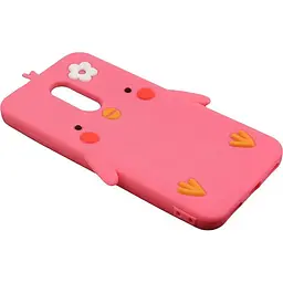 Чохол-накладка Toto Silicon Сartoon Network Chicken Case Xiaomi Redmi 5 Plus Fresh Red - мініатюра 3