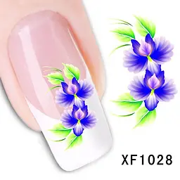 Наклейки для ногтей XF1028