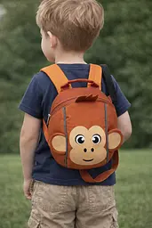Маленький дитячий рюкзак Kleinkinder Rucksack мавпочка Riciclo sum0028850