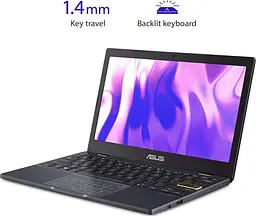 Ноутбук ASUS EeeBook L210M 11.6" HD 4/64GB, N4020 (L210MA-DB01) Black (Open Box) - мініатюра 3