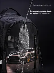 Ортопедичний рюкзак для хлопчика School Standard 375 гр 17 літрів Чорний - мініатюра 8