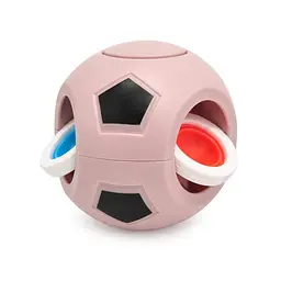 Дитяча антистрес-іграшка "Футбольний м'яч" AA4233(Beige) 3 елементи Pop It