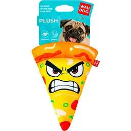 Іграшка для собак Waudog Fun Plush Піца плюш 16х22.5 см - мініатюра 3