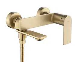Змішувач для ванни Rea Storm настінний brushed gold REA-B7963 - мініатюра 2