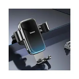 Універсальний автотримач Baseus Glaze Cravity Car Mount Black (SUYL-LG01) - мініатюра 11