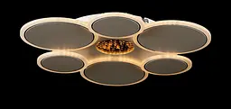 Люстра стельова LED Splendid Ray L2639/560/6+1, 112W, білий, з пультом, сучасний стиль - мініатюра 3