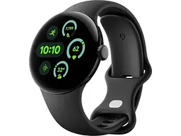 Смарт-годинник Google Pixel Watch 3 41 mm LTE Matte Black Aluminum Case/Obsidian Active Band