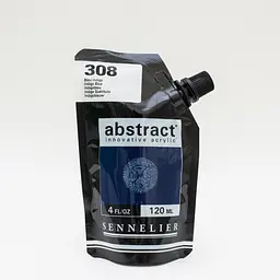 Акрилова фарба Sennelier Abstract, 120 мл, Індиго синій (Indigo blue)