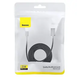 Кабель-подовжувач Baseus AirJoy Series USB3.0 Extension Cable 3m B00631103111-04 Black - мініатюра 5