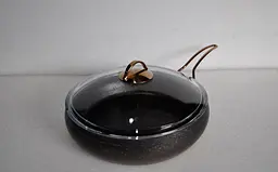Сковорода-сотейник O.M.S. Collection 3241-30 black-bronze - мініатюра 8