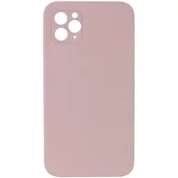 Чохол Silk Square Full Camera Protective (AA) NO LOGO для Apple iPhone 11 Pro Max (6.5") Рожевий / Pink Sand