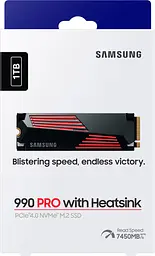 Накопичувач SSD Samsung m.2 NVMe 1TB SSD 990 PRO Series (MZ-V9P1T0GW) - мініатюра 7