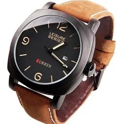 Чоловічий наручний годинник Curren Leisure Series Brown (2104618464)
