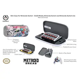 PowerA Slim Case Metroid Dread (Nintendo Switch/Switch Lite/Switch OLED model) - мініатюра 11
