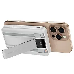 Портативний ЗП Power Bank WIWU Wi-P061 22.5W+PD20W з БЗП+iWatch with cable 10000 mAh White - мініатюра 3