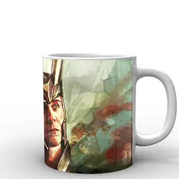 Кухоль GeekLand Loki фан арт LK.02.035 330 мл білий - мініатюра 3