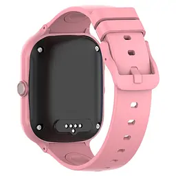 Розумний дитячий годинник Lemfo D59 з GPS, AMOLED дисплеєм, відеодзвінками, SIM-картою, кнопкою SOS та вологозахистом IP67 Рожевий - мініатюра 3