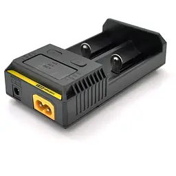 Зарядний пристрій універсальний Nitecore Intellicharger i2, 2 канали, LED інд., підтримує Li-ion, Ni-MH та Ni-Cd AA (R6), ААA (R03), AAAA, С (R14)