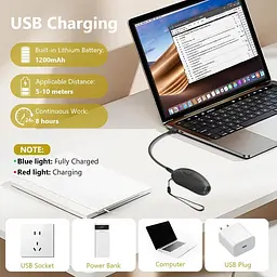 Ультразвуковий відлякувач гавкоту собак із USB зарядкою та водозахистом IPX4 - мініатюра 9