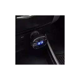 FM модулятор HOCO (E70, Black, Box) - мініатюра 9