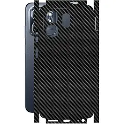 Захисна плівка StatusSKIN для Infinix Hot 50i X6531 Корпус Вініл Карбон чорний