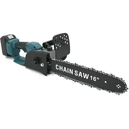 Акумуляторна ланцюгова пилка Chain Saw 16″, 36V, зарядне+ 2 аккумулятори, Case