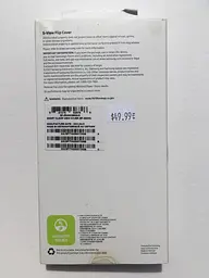 Оригінальний чохол-книжка для Samsung Galaxy S22 Plus Smart Clear View Cover Чорний EF-ZS906CBEGRU S906 - мініатюра 3
