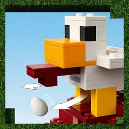 Конструктор LEGO Minecraft Напад на село з повітряною кулею Ґаст 555 деталей (21273) - мініатюра 9
