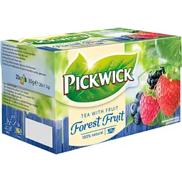 Чай чорний Pickwick, з лісовими ягодами, 30 г (20 шт. х 1,5 г) (907480) - мініатюра 2
