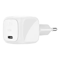 Зарядний пристрій Belkin USB-C PD30W PPS white (WCA008KQWH) - мініатюра 2