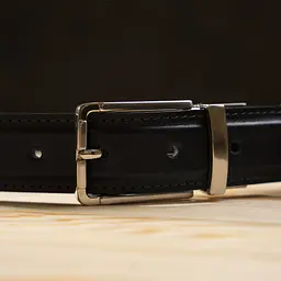 Чоловічий шкіряний ремінь GRANDE PELLE 3,4х120 см acs0014944 - мініатюра 10