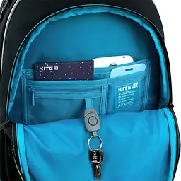 Рюкзак для початкової школи Kite Education 763M Next Level Чорний (K26-763M-4) - мініатюра 11