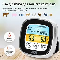 Термометр для м'яса ADE BBQ1600 - мініатюра 5