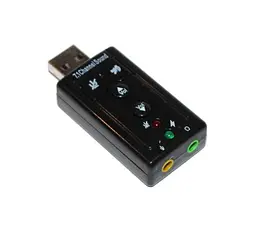 Звукова карта USB 2.0, 7.1, Dynamode C-Media 108, 90 дБ, Xear 3D, Blister (USB-SOUND7)
