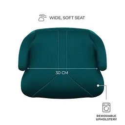 Автокрісло Kinderkraft i-Boost 2 бустер Green (KCIBOO02GRE0000) (5902533929177) - мініатюра 2
