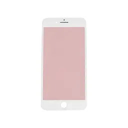 Скло корпусу з рамкою для Apple iPhone 8 Plus білий
