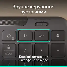 Комплект (клавіатура + миша) Logitech Signature Slim MK620 Combo for Business Graphite (920-013349) [145997] - мініатюра 9