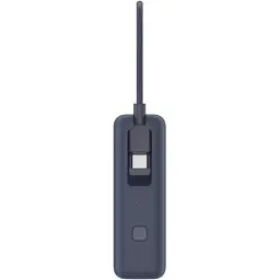 Батарея універсальна Xiaomi 10000mAh 33W Integrated Cable Blue (BHR9341GL) - мініатюра 3