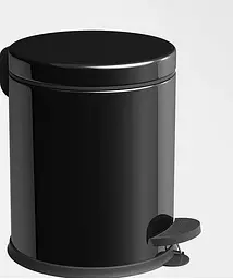 Відро для сміття з педаллю Mertinox 5 л чорне 4501.2028S.101.05 black - мініатюра 1