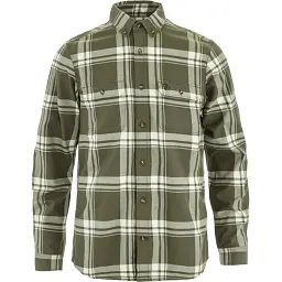 Сорочка Fjallraven Ovik Lite Flannel Shirt M L laurel green/chalk white