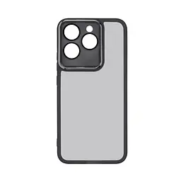 Защитный чехол для Realme 15T 5G, Shade, черный, TPU+PC, матовый, защита всего корпуса, панель-накладка, противоударный, с высокими бортами, амортизирует удары при падениях, ArmorStandart (ARM89126)