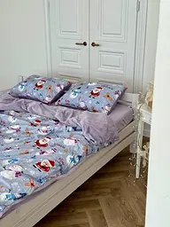 Постільна білизна полуторна Dushka Home Сатин Плюш 21363 160х215 см - мініатюра 3