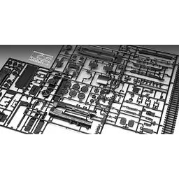 Збірна модель Revell Експрес локомотив S3/6 BR18 з тендером масштаб 1:87, 154 деталі (RVL-02168) - мініатюра 8