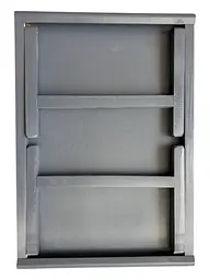 Складаний кавовий столик для сніданку в ліжко сірий 42×28×17 см №4 - мініатюра 7