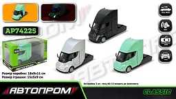 Іграшка Машина АВТОПРОМ AP74225 Сірий shop (6900001202189) - мініатюра 3